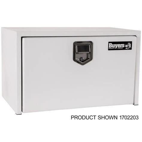 Buyers Products 18in x 18in x 72in White Steel 